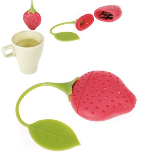 Silicone rubber Patented Strawberry Tea Infuser, Brand Name : SICO