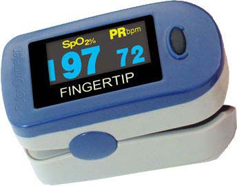 Automatic Battery Fingertips Pulse Oximeter, For Medical Use, Display Type : Digital