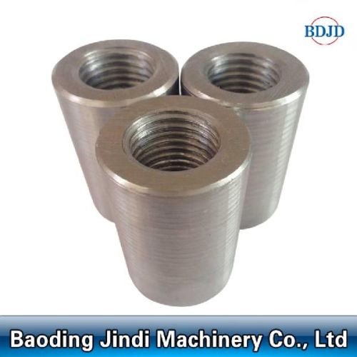 Construct Material Threaded Rebar Coupler Steel Splicing Rebar Coupler