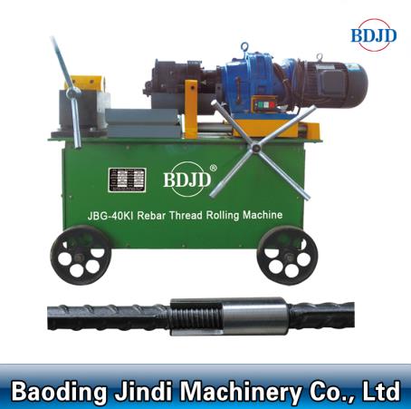 Construct Steel Rod Threaded Screw Making Rebar Thread Rolling Machine