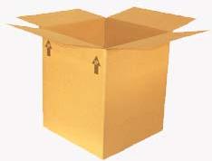 Cube Corrugated Packaging Boxes