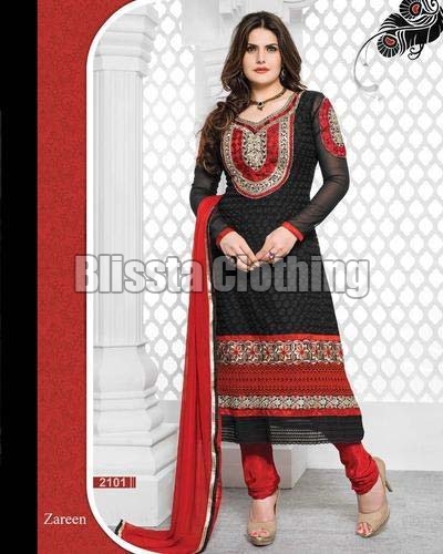 Black & Red Designer Suit