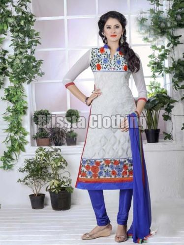 Stylish White Salwar Suit