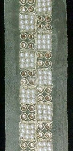 SKP Bead Handwork Lace