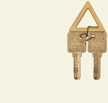 Triangle Key Holder