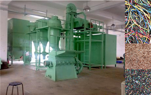 Scrap Coppe Wire Recycling Machine, Power : 22.45kw for cables