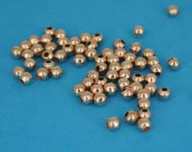 Plain Brass Beads