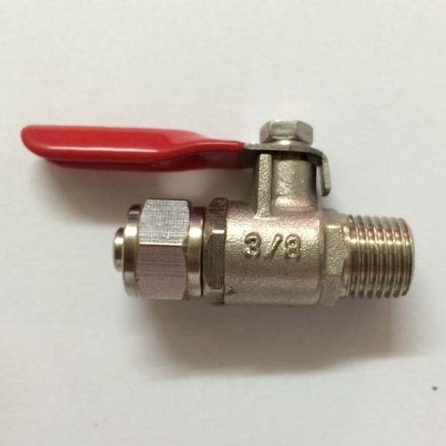 BRASS 3/8 Inlet Valve, For WATER PURIFIER