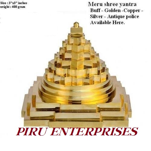 Meru Yantra, For Pooja, Style : 3d