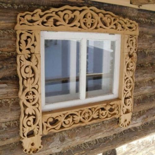 Wood Carved Windows