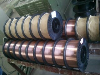 Steel Co2 Welding Wire Er70s-6, Brand Name : Wodemetal for sodering