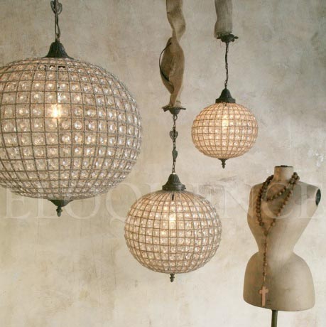 Antique Brass Chandelier