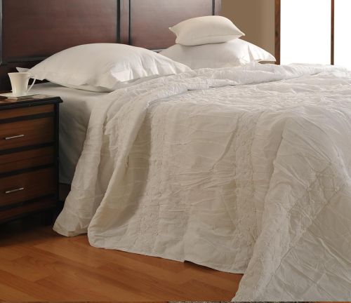 Cotton Plain Bed Comforter, Technics : Woven