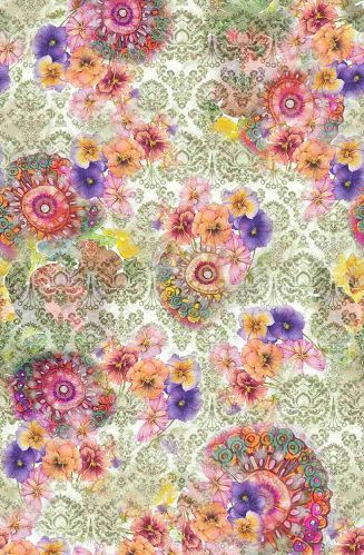 Indibala Collections Polyester/Cotton/Silk/Viscose Fancy Digital Printed Scarfs