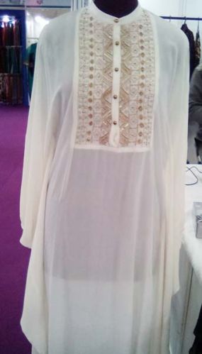 Indibala Collections Polyester Embroidered Designer Kaftan, Gender : Female