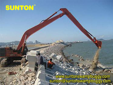 Long Reach Excavator Boom, Brand Name : SUNTON