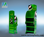 Corrugated Plastic Floor Display Stand