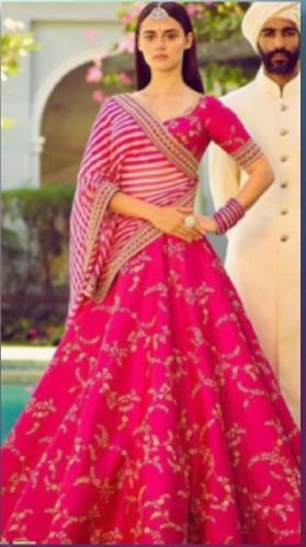 Indian Bridal Lehenga, Occasion : Party Wear, Wedding Wear