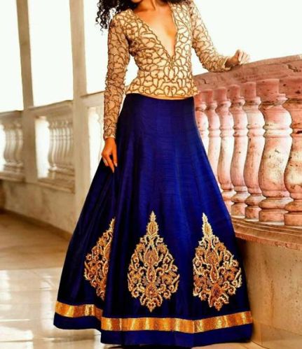 Designer Lehenga Choli With BlackColor Lahenga