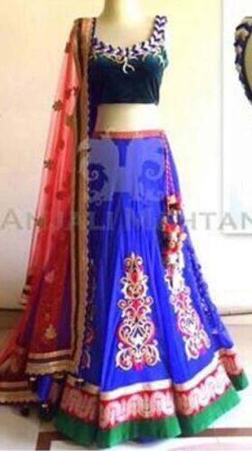 Lehenga Choli With Redcolor Lahenga