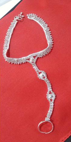 Anklet With Toe Ring