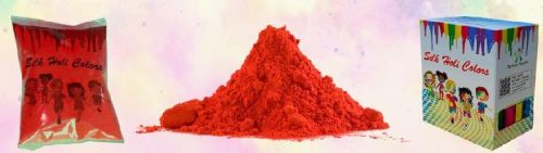 Cosmetic Silk Red Holi Colors