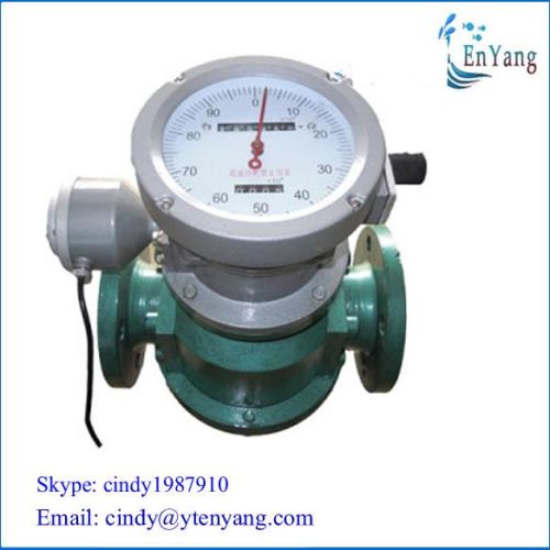Cast Steel Heavy Oil Oval Gear Flow Meter DN10-DN200