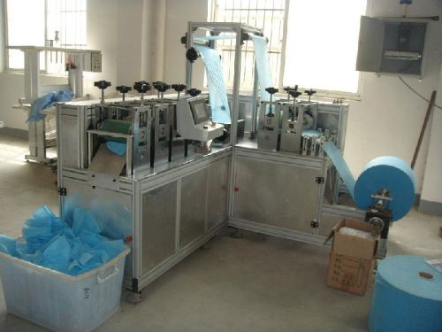 Automatic Ultrasonic Shoe Cover Making Machine, Brand Name : Huijian