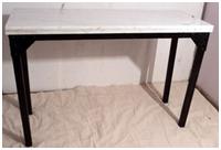 Wood Console Table, For Hotel Offices, Pattern : Plain