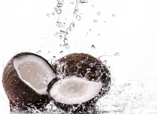 Fresh coconut, Texture : Hard