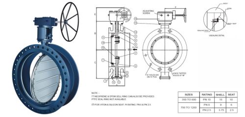 Eccentric Butterfly Valve