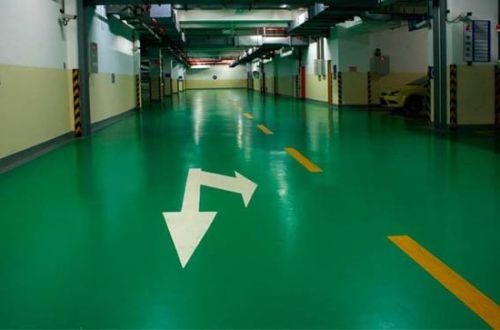 Epoxy Floor Coating Paint for parking lot, workshop