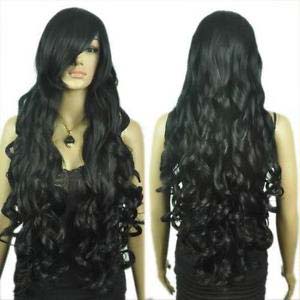 J Curly Black Hair, Occasion : Casual Wear