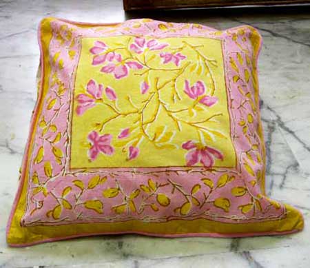 Square Cushion Cover (CCR - 06), For Bed, Sofa, Size : Multisizes