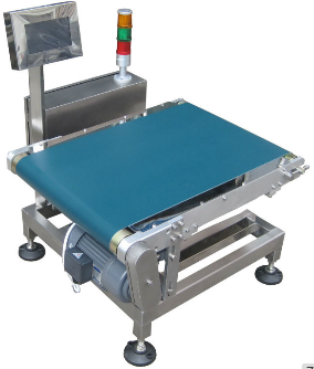 Automatic Conveyor Check Weigher With Partical Belt Flap Rejector