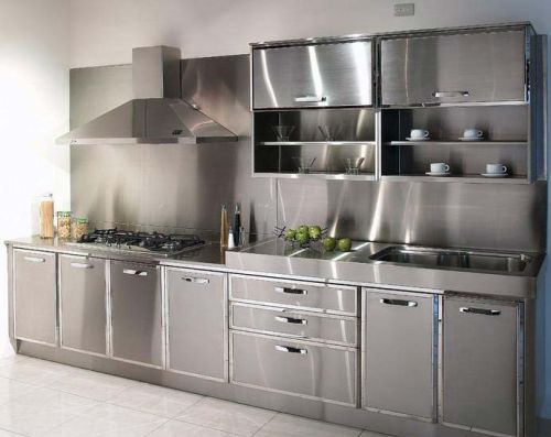 Stainless Steel Kitchen Cabinets