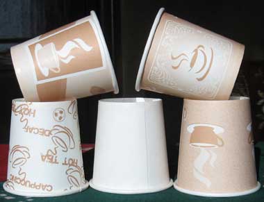 Paper cups, Packaging Type : Plastic Packet