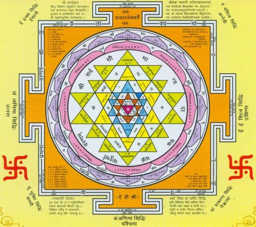 Metal Shree Yantra