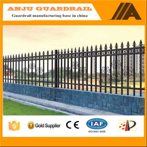 Rustproof Galvanized Steel Pipe Fencing, Brand Name : Anju