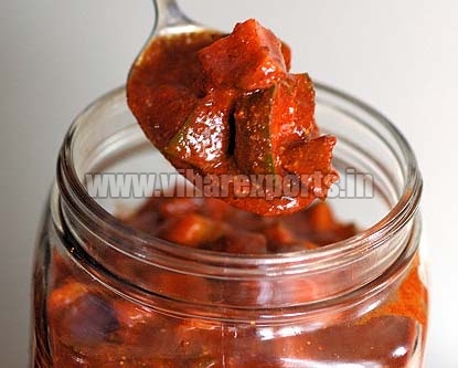 Chili Powder Mango Pickle, Shelf Life : 1Year