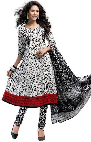 Cotton Printed Dress Material