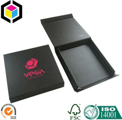 Matte Black Luxury Gift Collapsible Paper Box
