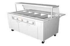 Stainless Steel Food Serving Counter