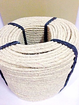 Plain Cotton Rope, Color : White