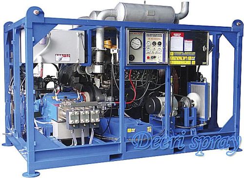 Stationary Cleaning Industrial Unit Machine Of Extra High Pressure