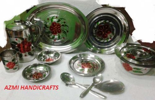 Steel Dinner Set