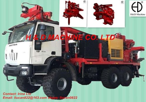 Hd-t300 Truck Mounted Integrated Multifunctional Drilling Rig