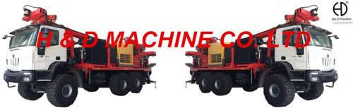Hd-t400 Truck Mounted Integrated Multifunctional Drilling Rig