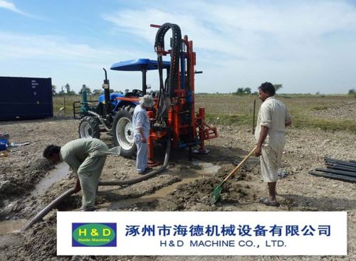 Tractor Drilling Rig, Brand Name : HAIDE, Certification : ISO9001