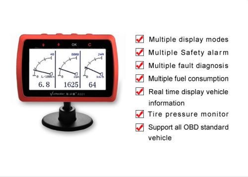 V-checker A501 Multi Function Car Trip Computer Auto Diagnositic Tools